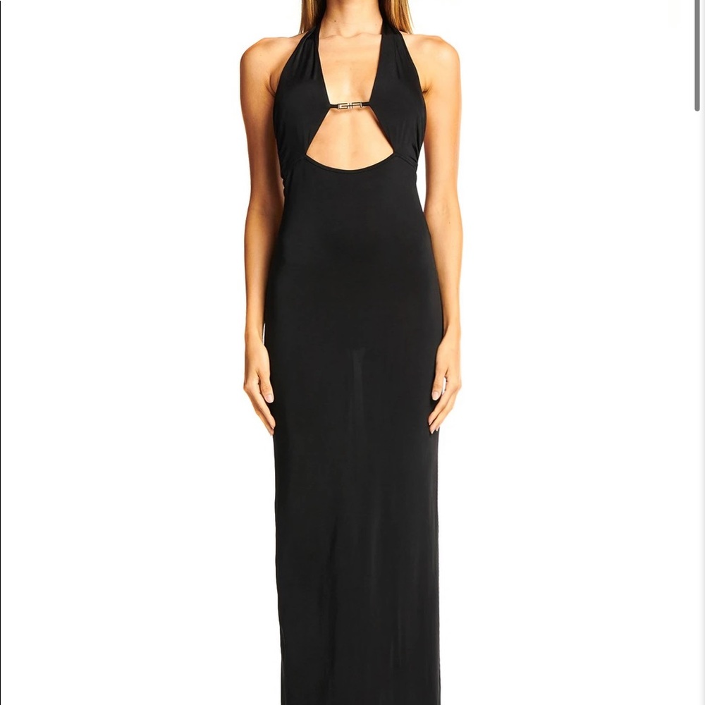 I AM GIA BLACK LESKA DRESS